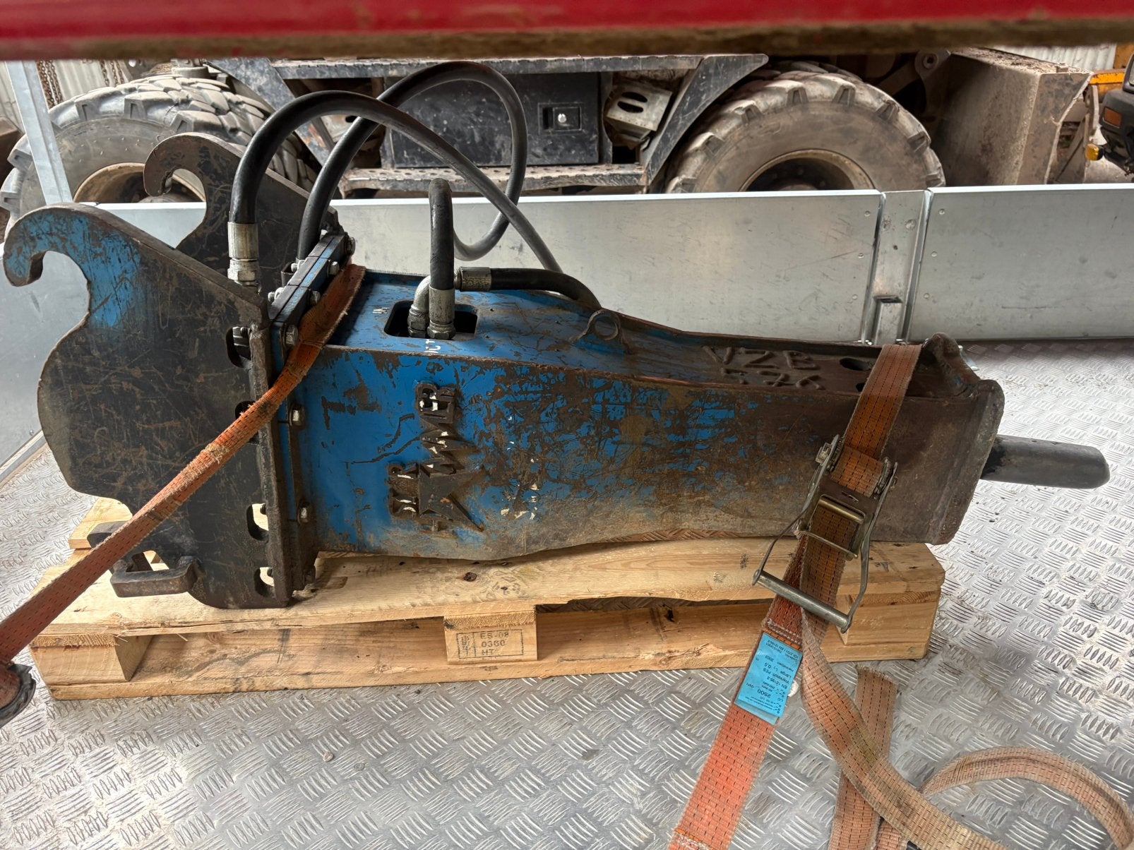 Hydraulische breekhamer, Ophalen, Overige typen