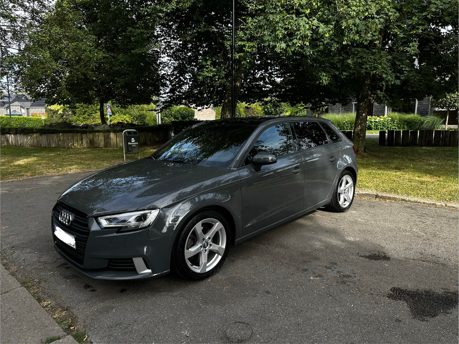 Audi A3 Sportback | 35 TFSI | Garantie 1 an, Cuir, Argent ou Gris, https://public.car-pass.be/verify/7722-1971-7087, 109 g/km