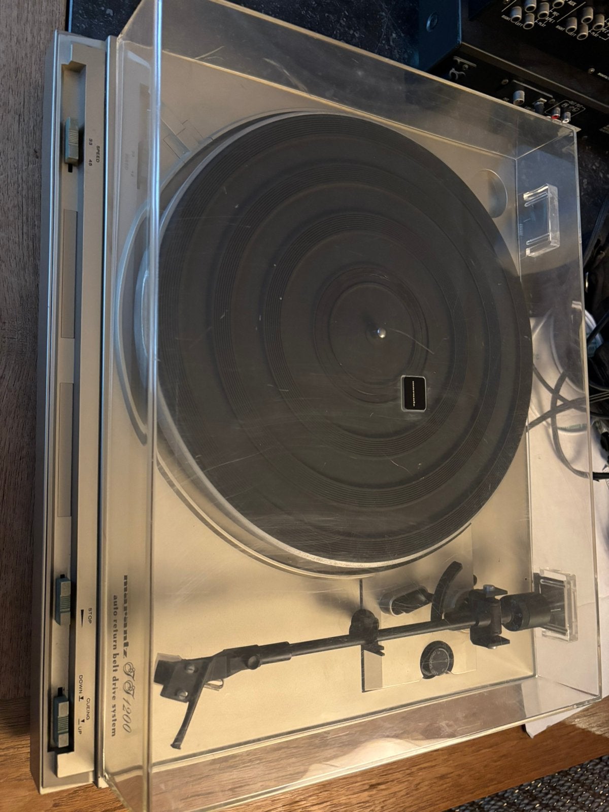 Marantz platine TT 1200, Autres marques, Tourne-disque, Enlèvement, Automatique