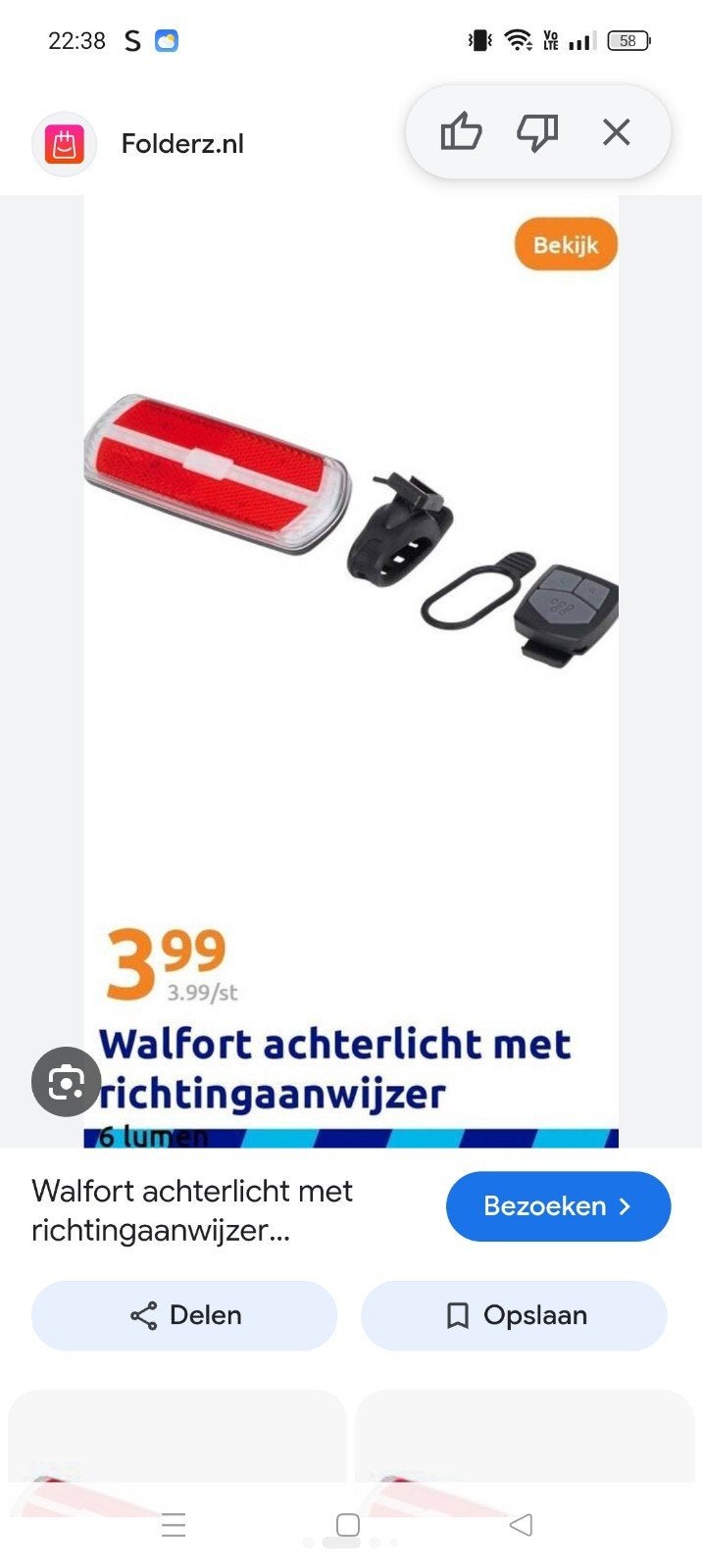 op zoek, Fietsen en Brommers, Ophalen