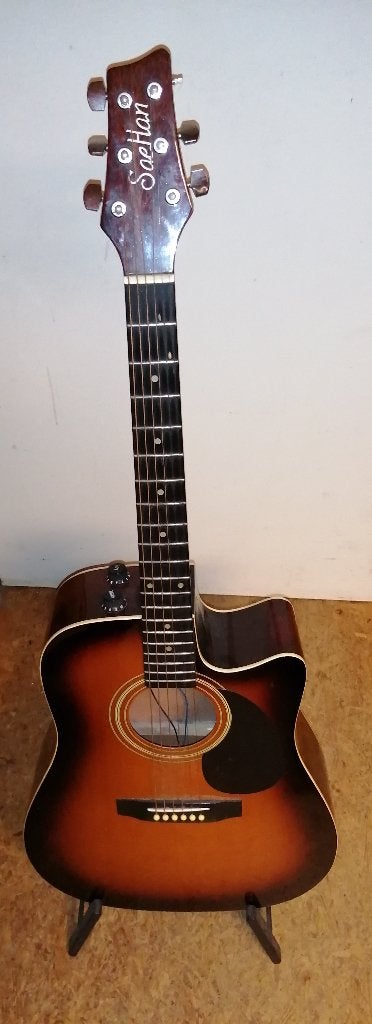 Western gitaar met cutaway, Ophalen, Gebruikt, Western- of Steelstringgitaar