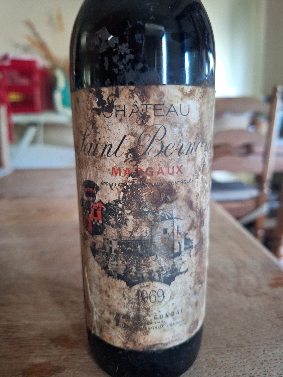 Saint Bernard 1969, Enlèvement