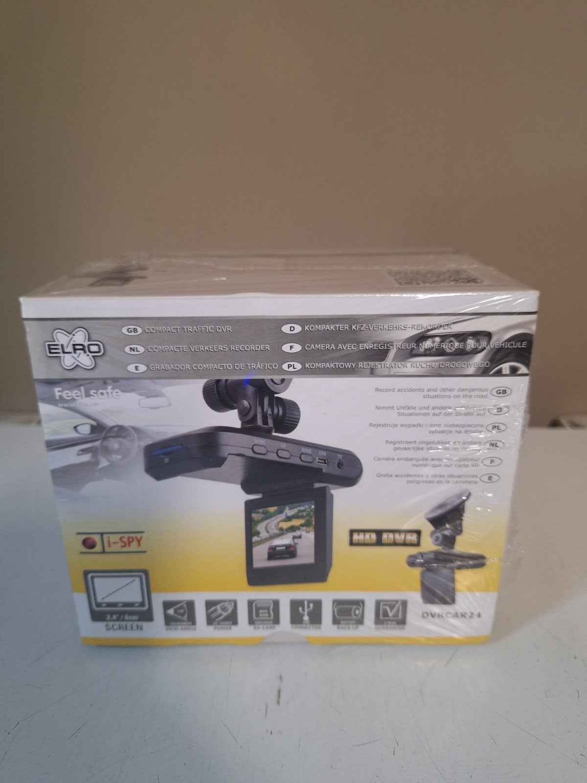 dashcam merk elro, Ophalen, Nieuw