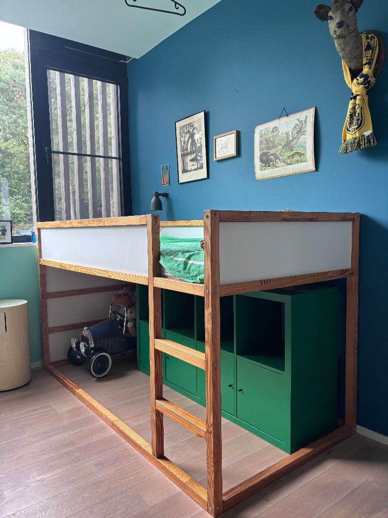 Ikea Kura bed, Kinderen en Baby's, Kinderkamer | Stapelbedden en Hoogslapers, Ophalen, Gebruikt, Hoogslaper