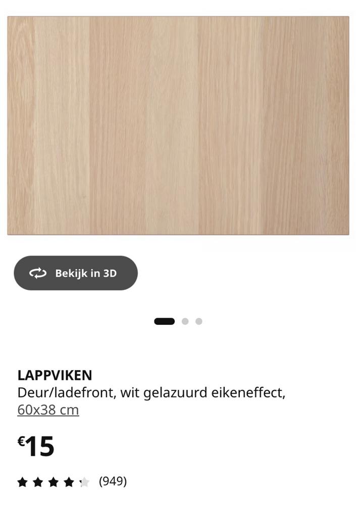 3 Besta deuren, Huis en Inrichting, Kasten | Kleerkasten, Ophalen, Zo goed als nieuw