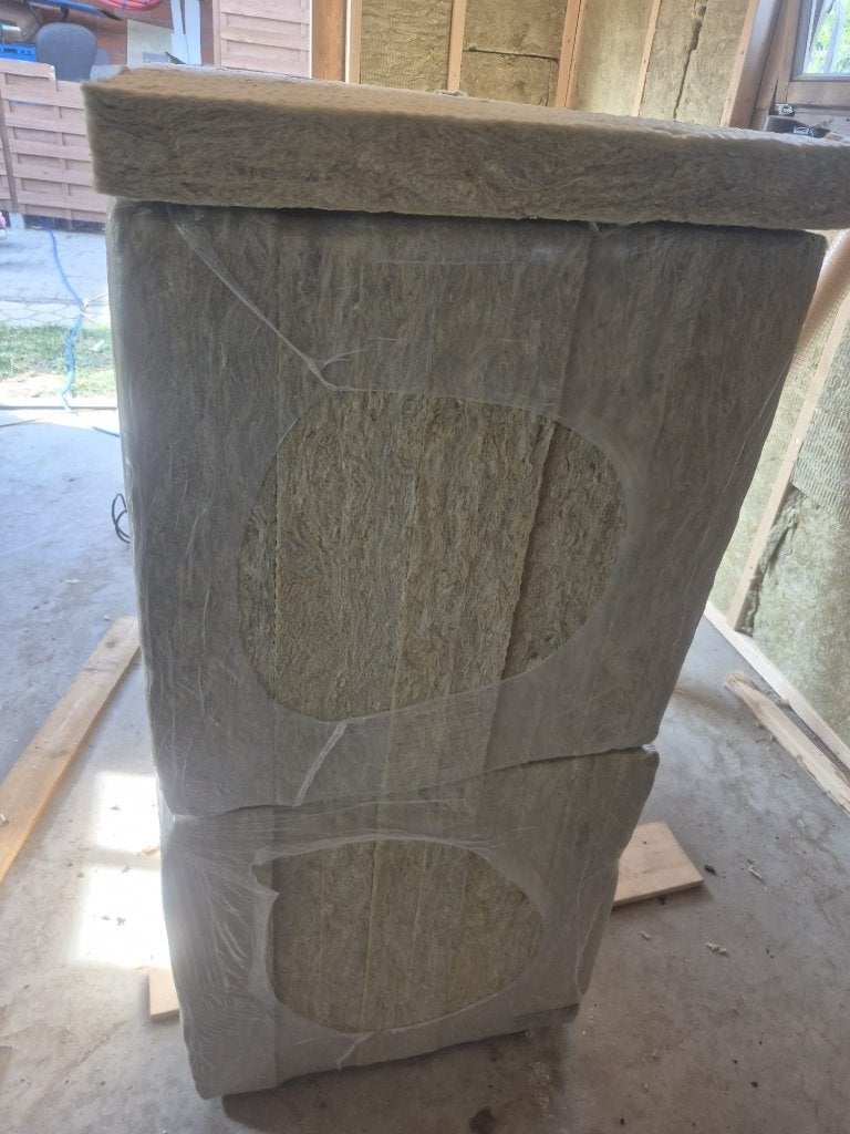 Rockwool muurisolatie, Ophalen, 4 tot 8 cm, Nieuw, Steenwol