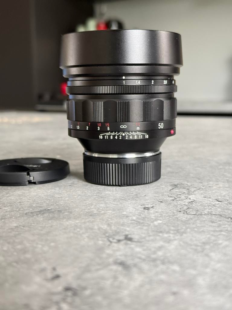Voigtlander 50mm nokton f1, Audio, Tv en Foto, Foto | Lenzen en Objectieven, Ophalen of Verzenden, Zo goed als nieuw