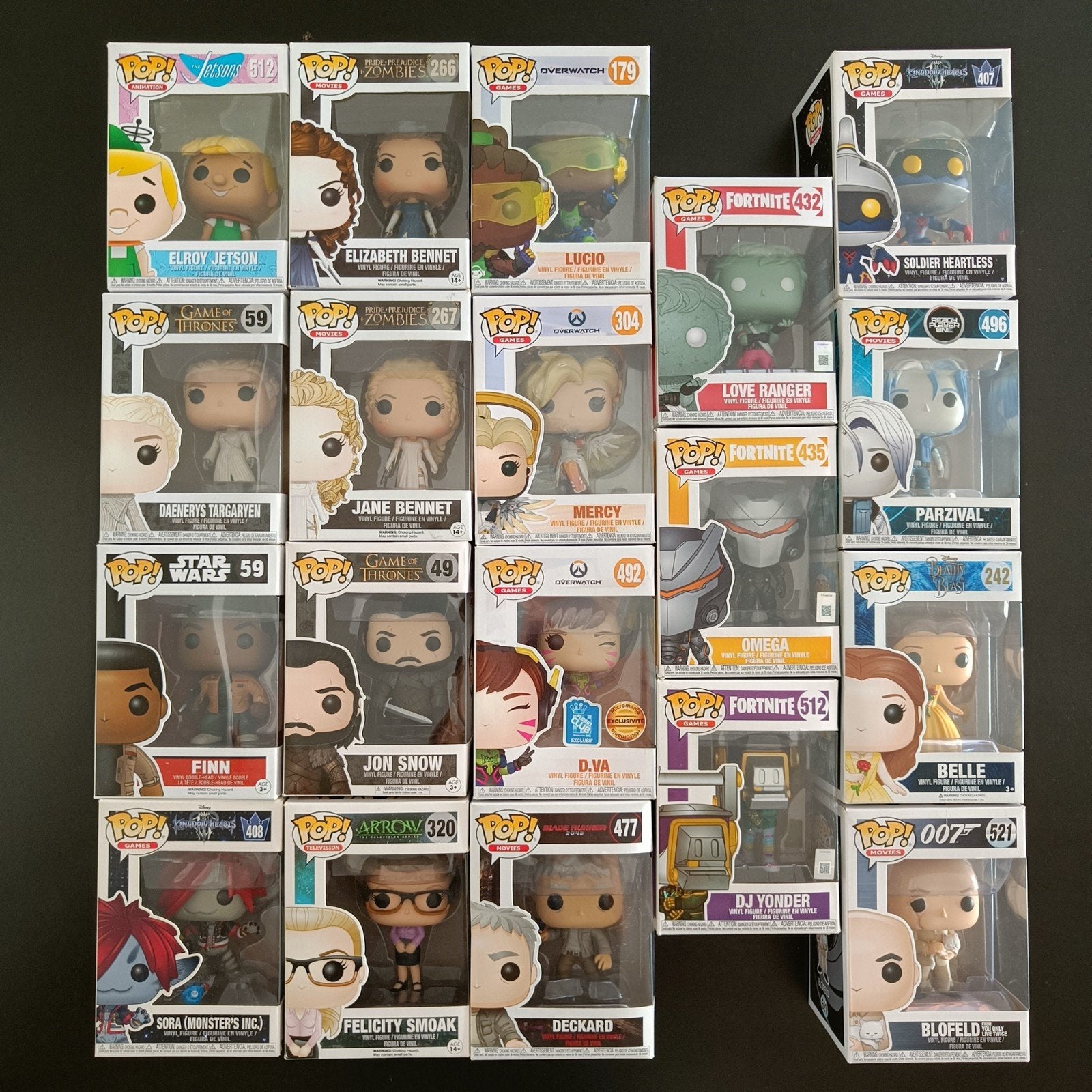 Collectie Funko Pop figuren - allerlei., Enlèvement ou Envoi, Comme neuf