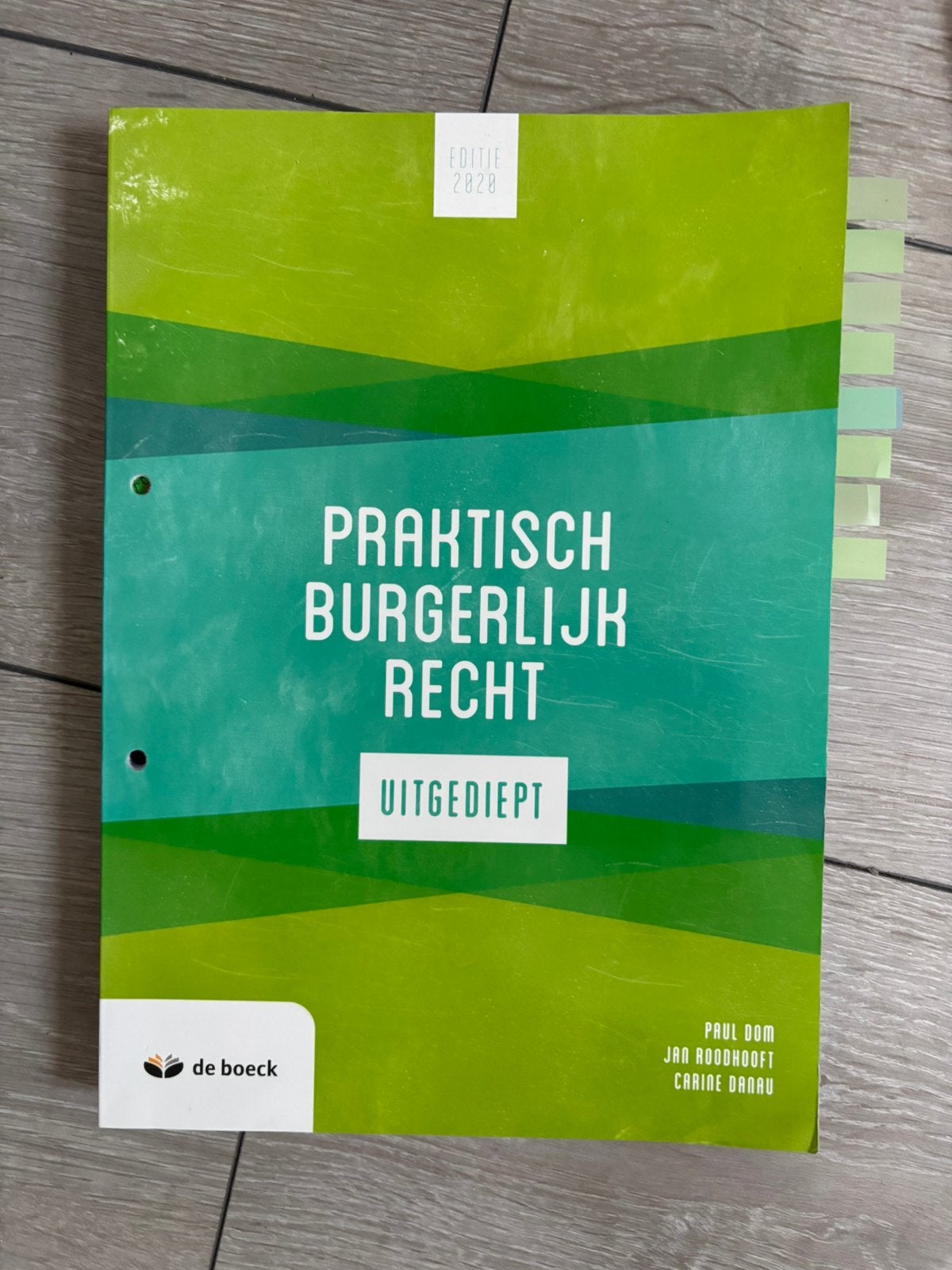 Praktisch burgerlijk recht uitgediept 2020, Ophalen, Nederlands