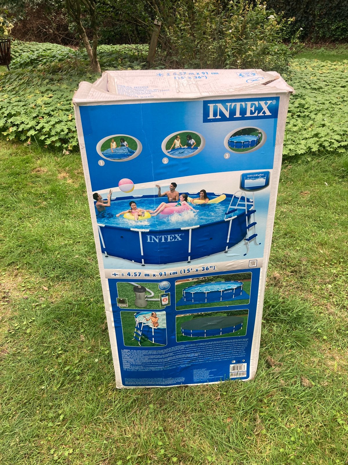 Onderstel Intex zwembad, Ophalen, Gebruikt, 80 tot 120 cm