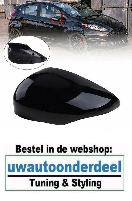 Spiegelkappen Spiegel Buitenspiegel Glans Pianolak Zwart For, Envoi