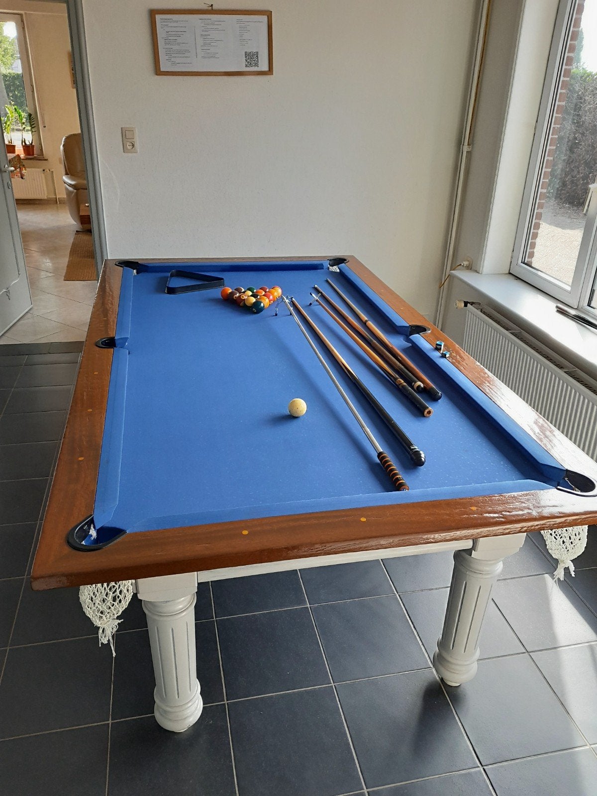 poolbiljart, Ophalen, Zo goed als nieuw, Pooltafel