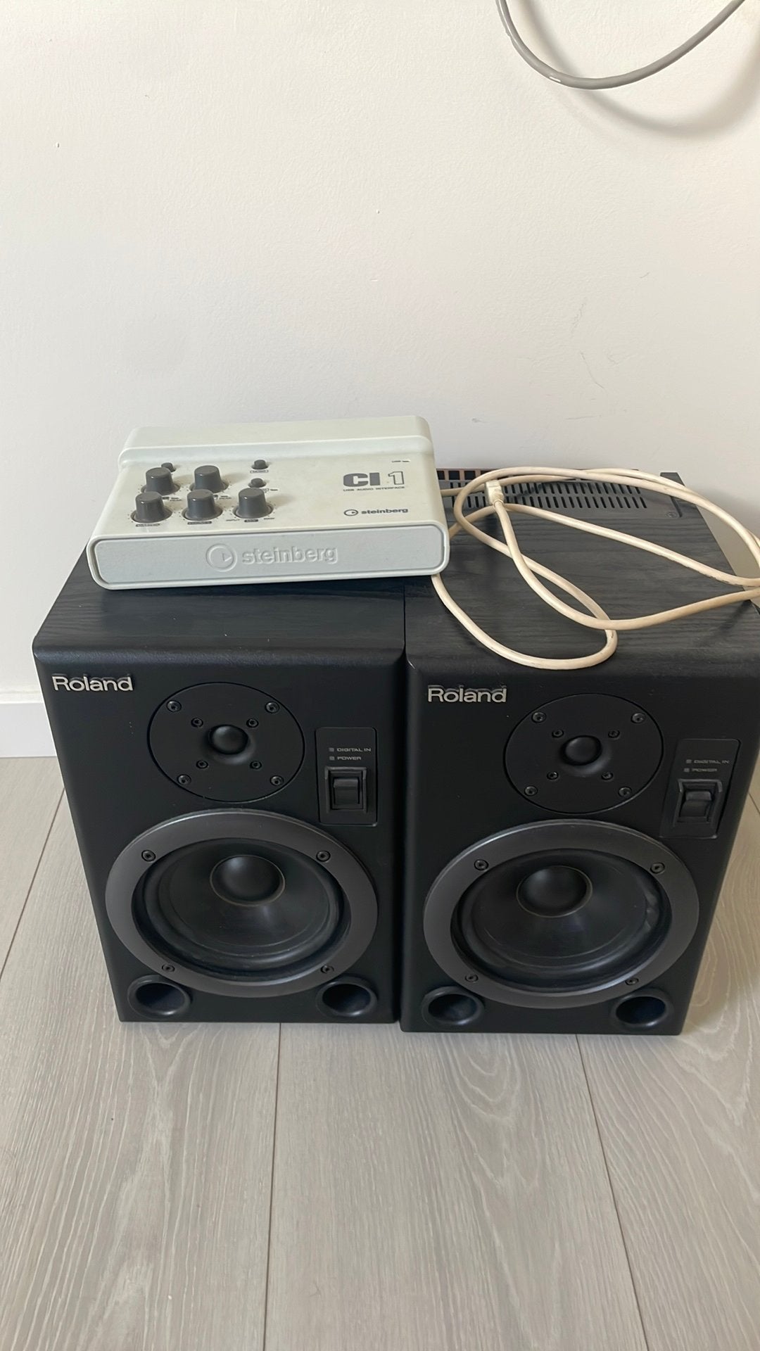 Roland boxes, Audio, Tv en Foto, Ophalen, Studiomonitor, 120 tot 150 watt, Nieuw