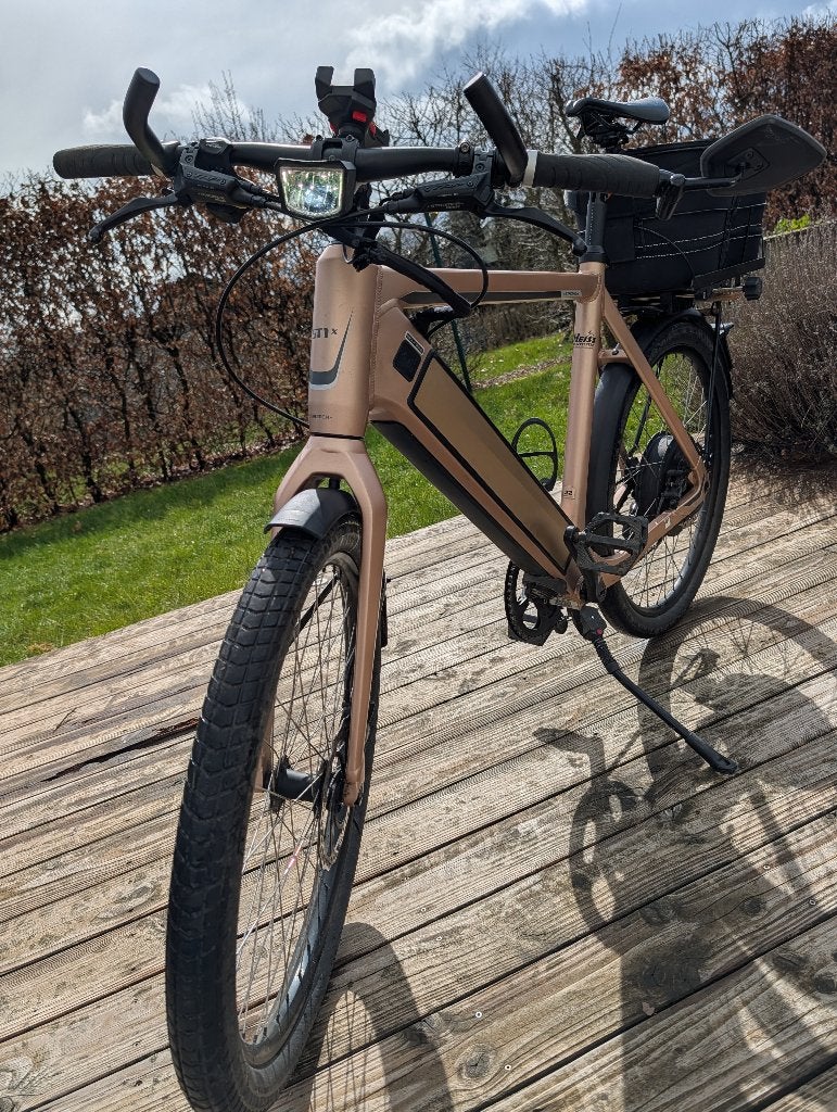 Stromer ST1x XL 45 km/u 2019 8000 km 983 wh, Ophalen, Gebruikt, 50 km per accu of meer, Stromer