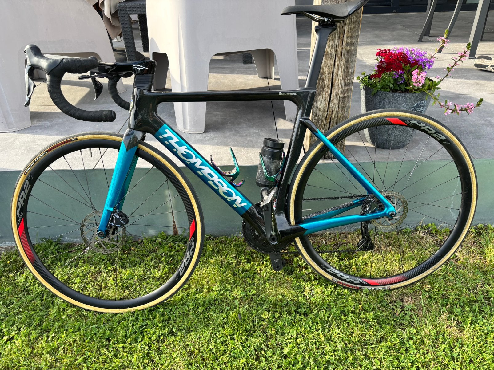 Velo de course, Fietsen en Brommers, Ophalen, Carbon, 10 tot 15 versnellingen, Schijfrem
