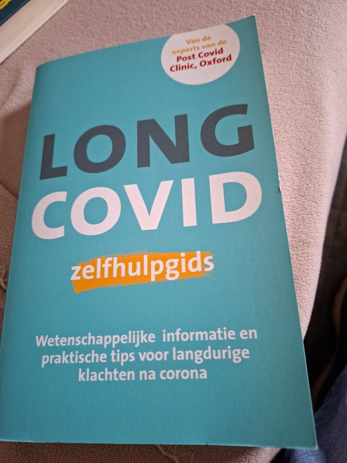 Long covid zelfhulpgids, Enlèvement ou Envoi