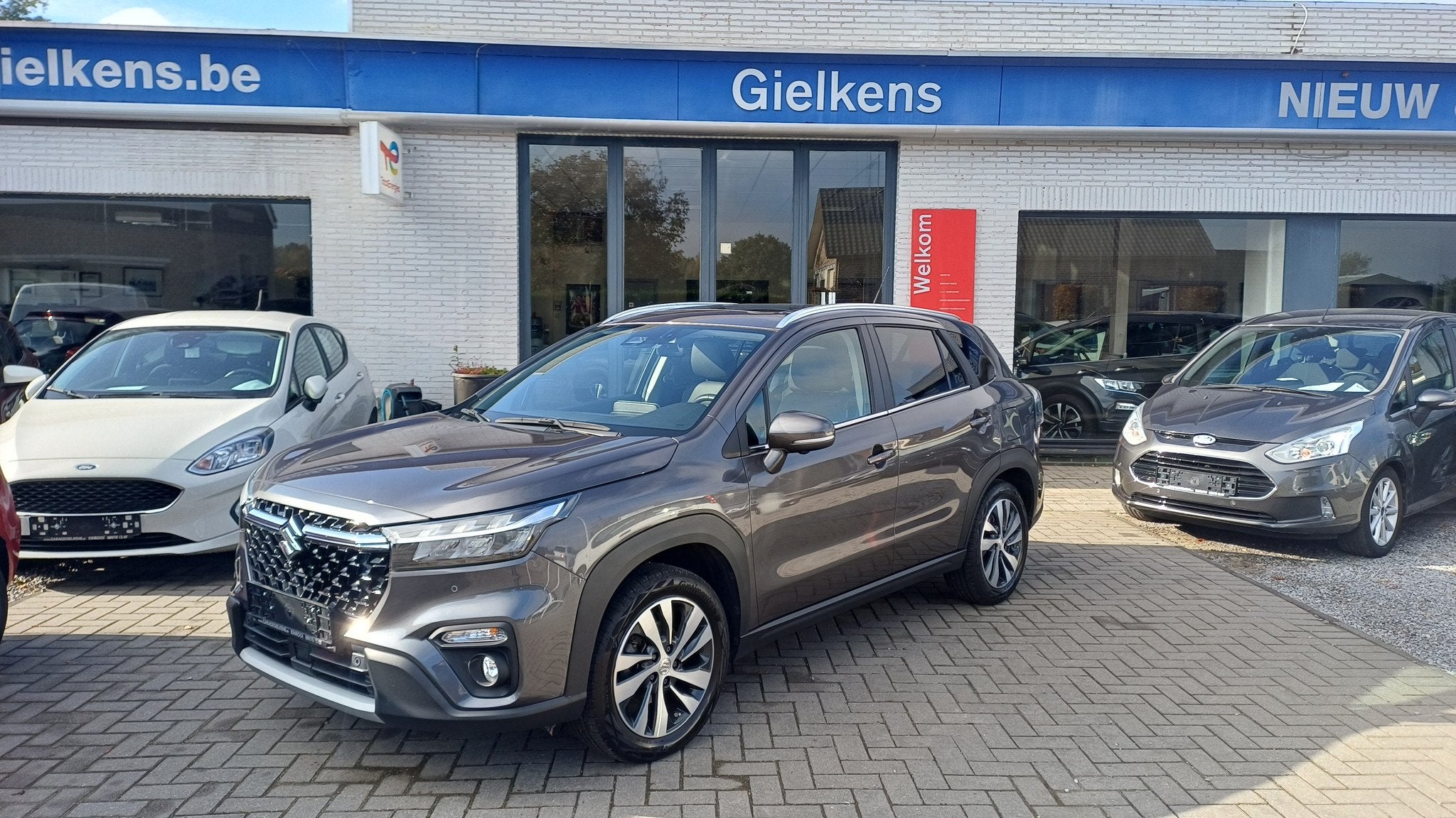 Suzuki S-Cross 1.4 GLX Hybrid AUTOMAAT, Auto's, Gebruikt, 4 cilinders, Verwarmde buitenspiegels, Leder