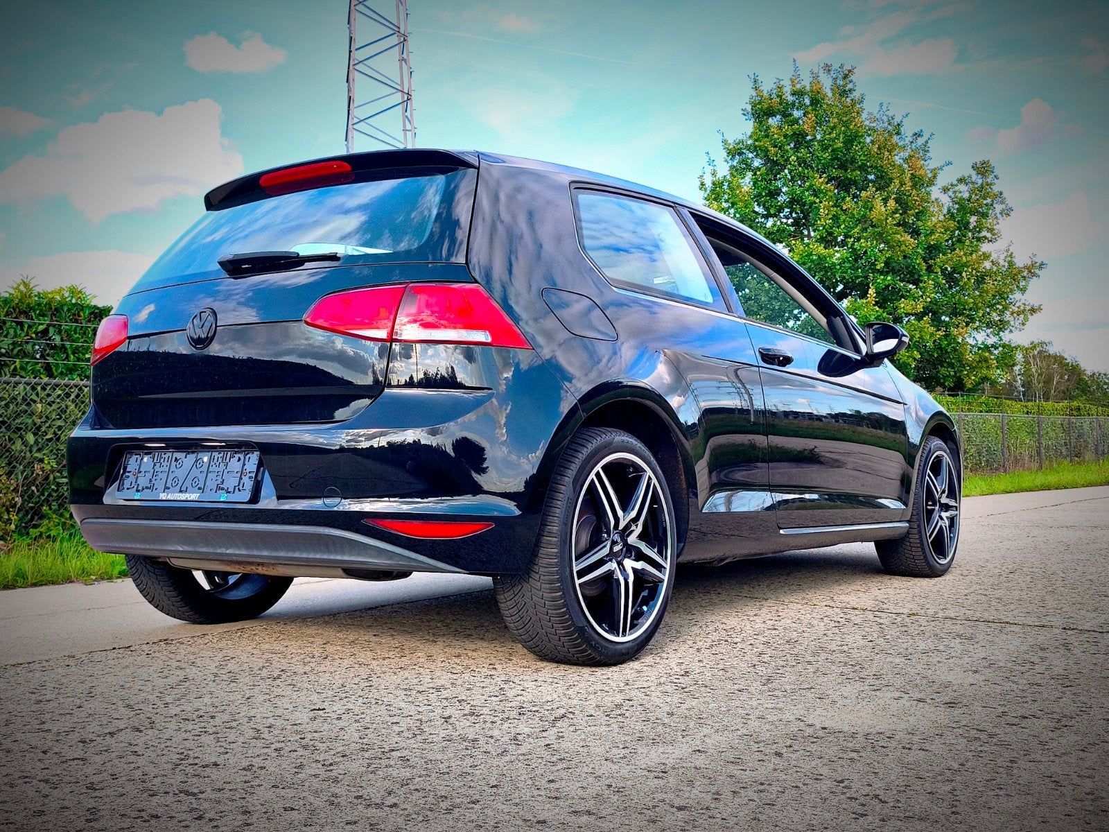 Volkswagen Golf 1.2 tsi, Auto's, Voorwielaandrijving, Euro 5, Stof, Zwart