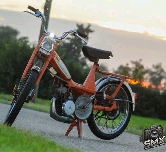 mobylette t40, Enlèvement