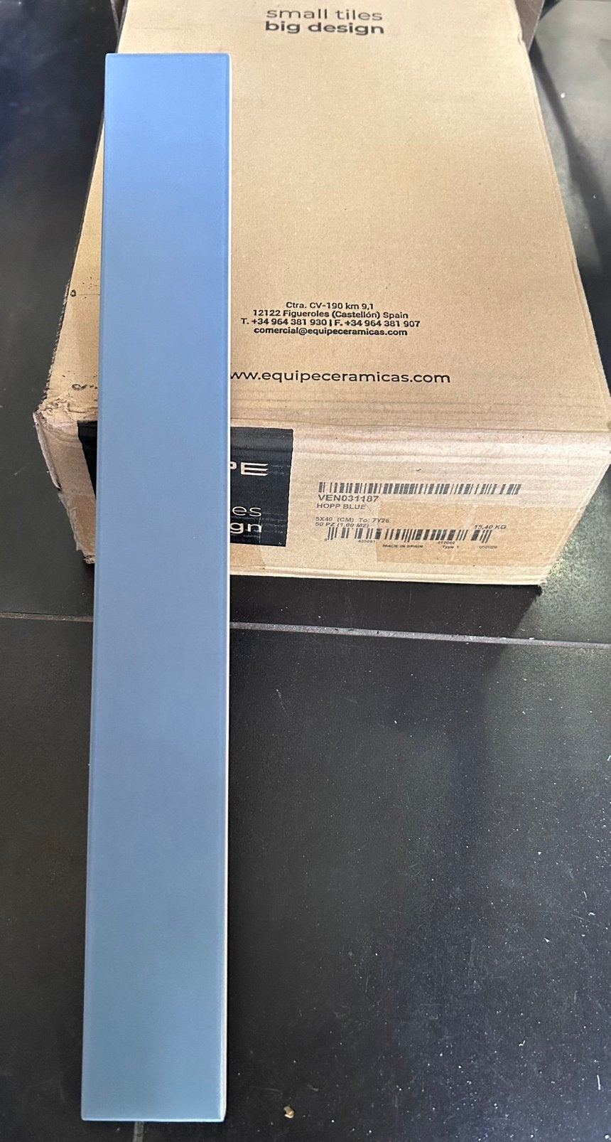 5 nieuwe dozen HOPP-wandtegels, 5x40 cm, Doe-het-zelf en Bouw, Ophalen, 40 tot 60 cm, Nieuw, Wandtegels