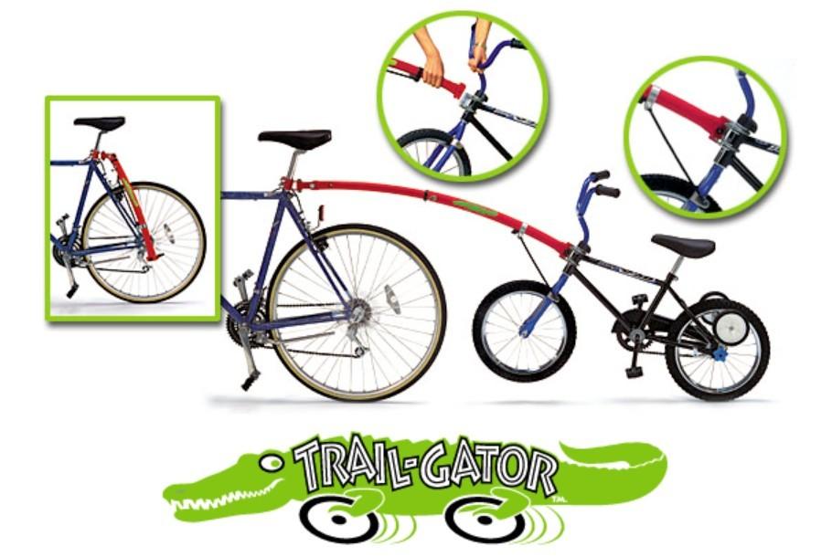 Trail-Gator fiets tandemstang / fiets sleepstang, Fietsen en Brommers, Fietsen | Kinderfietsjes, Zo goed als nieuw, 16 tot 20 inch