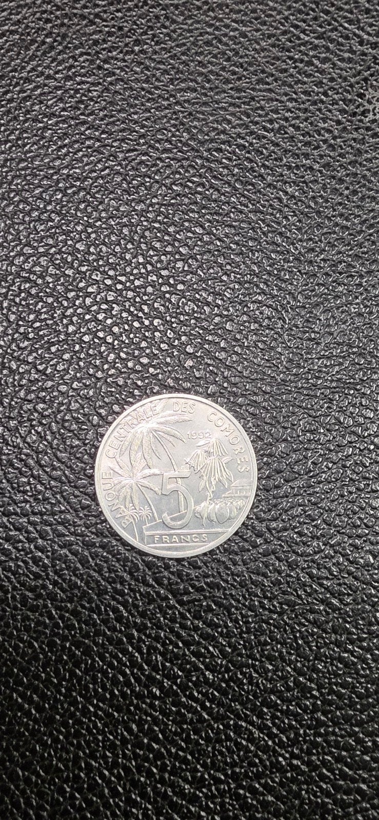 Comoros 5 francs 1992 World Fisheries conference, Timbres & Monnaies, Enlèvement ou Envoi