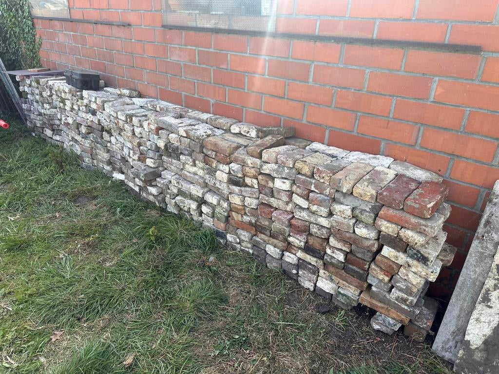 Oude bakstenen, Doe-het-zelf en Bouw, Metselstenen, Ophalen, Bakstenen