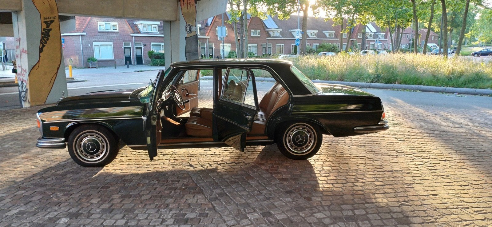mercedes 280sel 1968 verkocht!!, foto 4