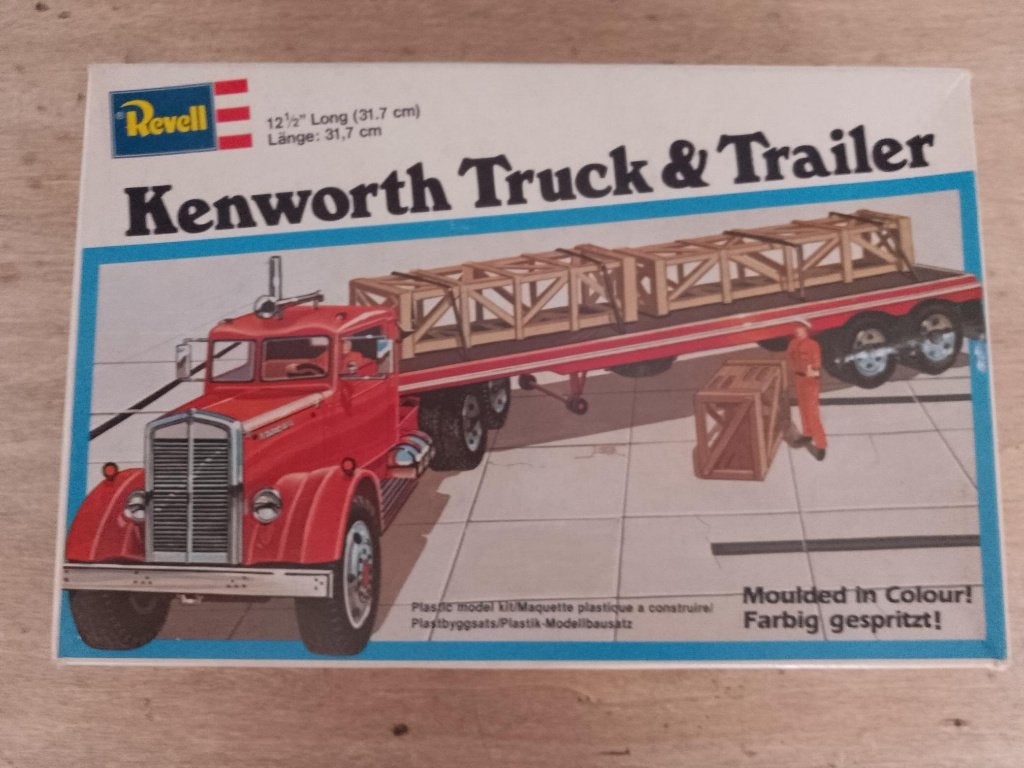 Camion et remorque Revell Kenworth, Camion, Enlèvement ou Envoi, Revell, Utilisé