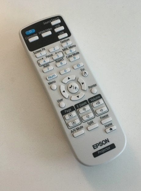 Nieuwe afstandsbediening voor Epson beamer., Audio, Tv en Foto, Beamers, Ophalen of Verzenden, Nieuw, Overige technologie, EPSON