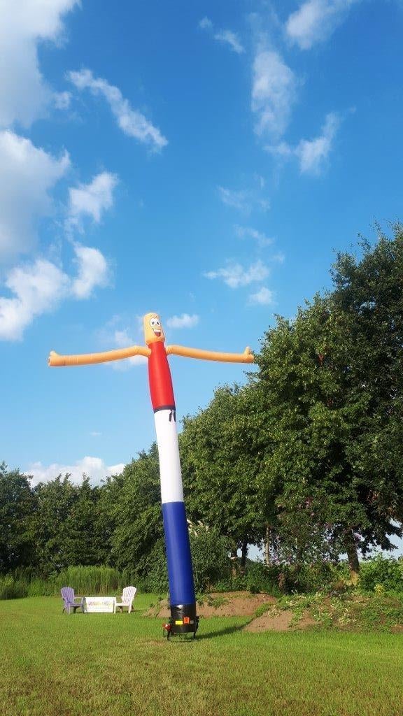 Koningsdag Skydancer NL vlag 6 mtr skytubes Shop Vinkel NL, Enlèvement ou Envoi