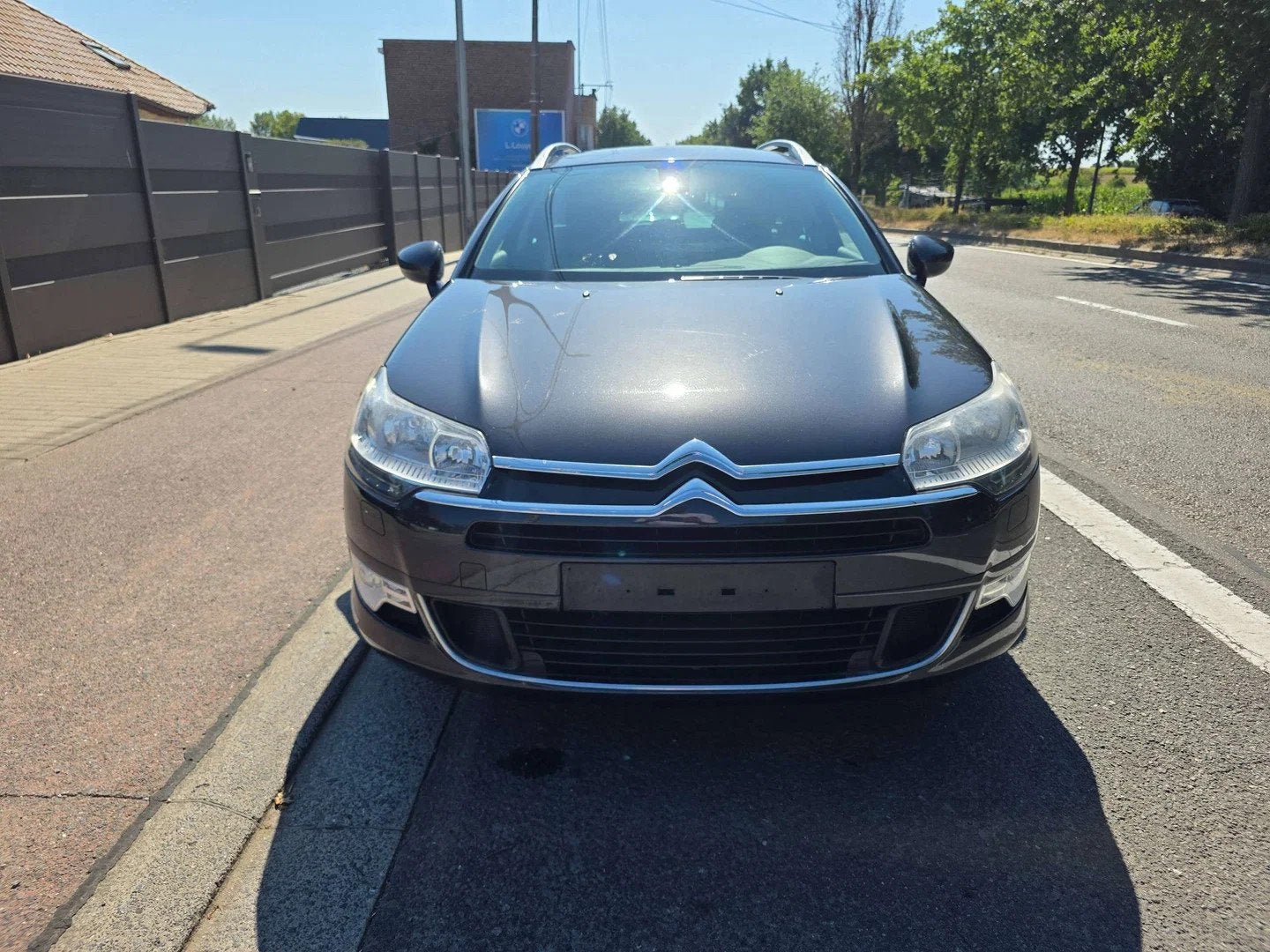 Citroën C5 C5 Tourer 1.6 HDi 1EIG IN GOEDE STAAT MET GPS, Auto's, Euro 5, Stof, Gebruikt, Zwart