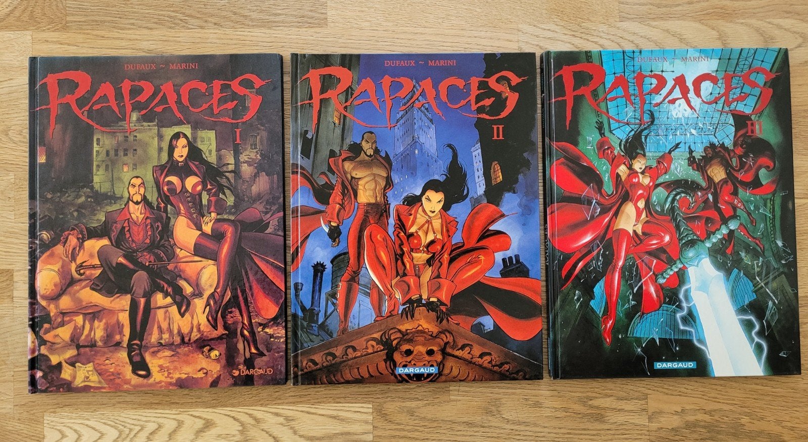 RAPACES Marini tomes 1 2 3 tous en édition originale, Livres, BD, Plusieurs BD, Enlèvement ou Envoi, Comme neuf