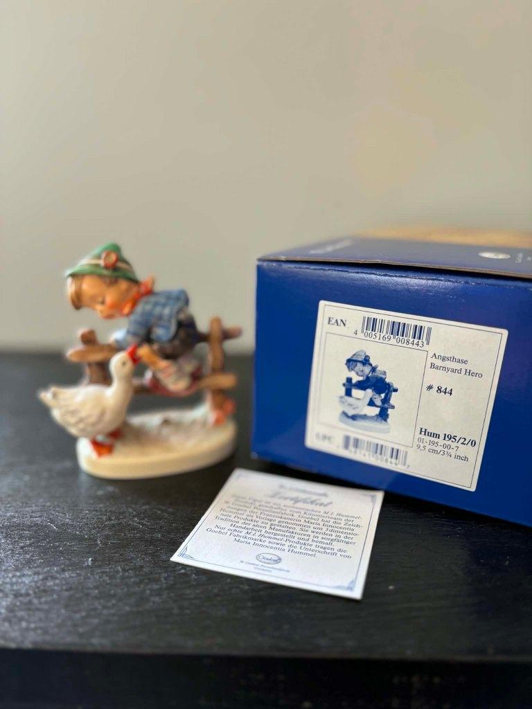 Hummel Goebel, Angsthase, boîte disponible, Enlèvement ou Envoi, Comme neuf, Hummel