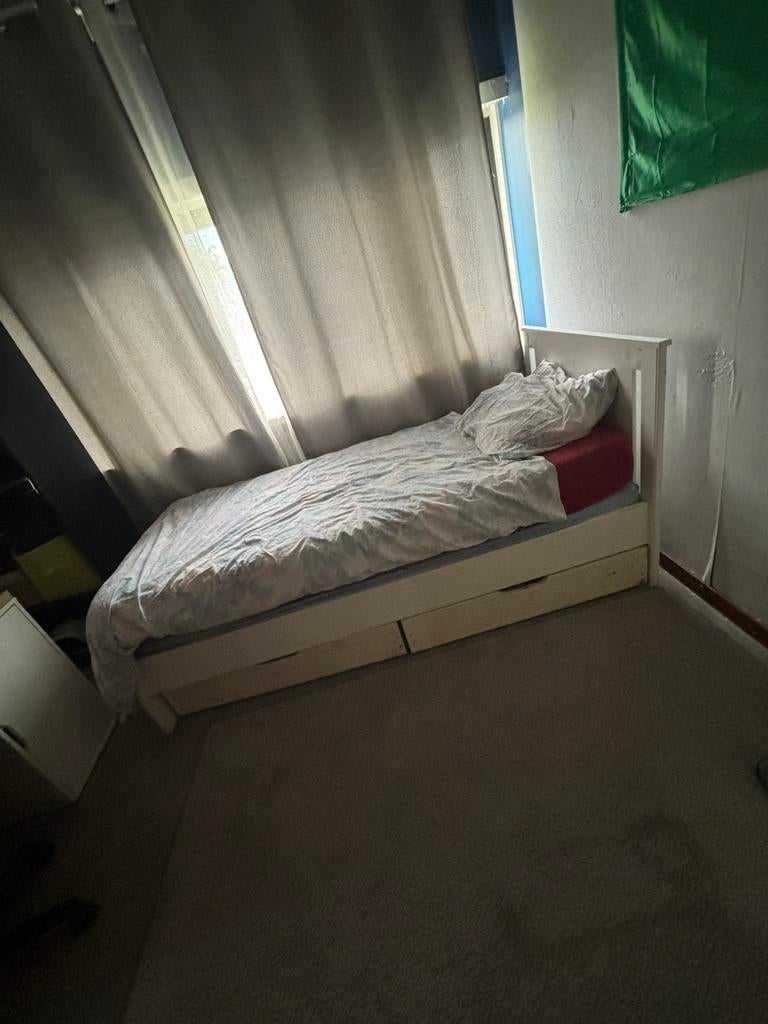 Ikea bed 1 persoon, Ophalen of Verzenden, Zo goed als nieuw