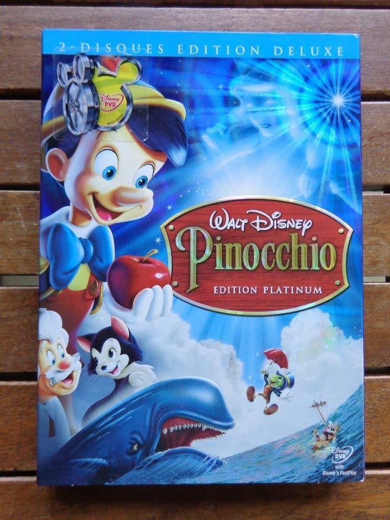 )))   Pinocchio  //  Walt Disney   (((, Enlèvement ou Envoi, Tous les âges, Animation, Américain