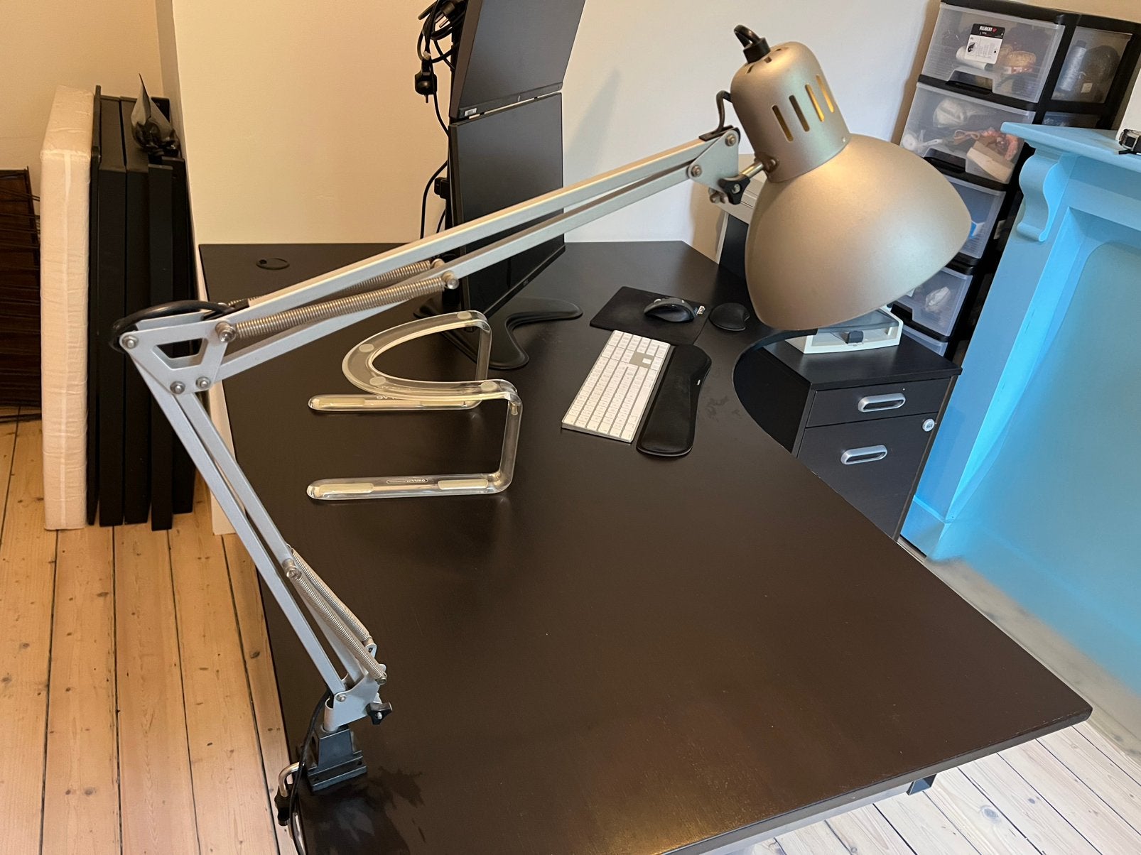 Ikea bureau lamp, Ophalen, Zo goed als nieuw, IKEA, Verstelbaar
