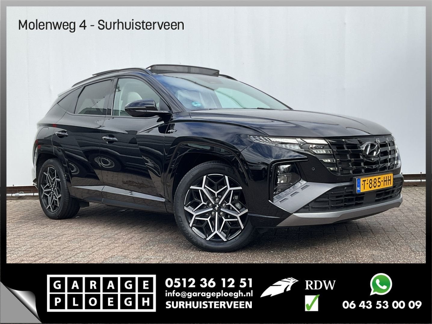 Hyundai Tucson 1.6 T-GDI PHEV 271pk Premium Sky 4WD Pano Lee, Autos, Hyundai, Entreprise, Tucson, 4x4, ABS, Phares directionnels
