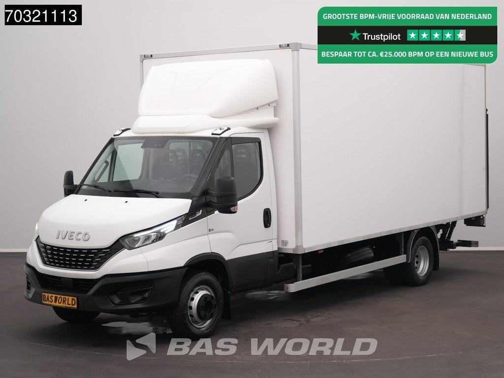 Iveco Daily 72C18 3.0L Automaat Laadklep Zijdeur 180PK Bakwa, Auto's, Bestelwagens en Lichte vracht, Automaat, Gebruikt, Euro 6