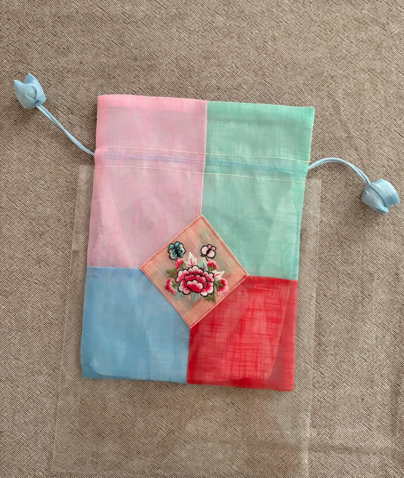 Bokjumeoni traditionnel coréen, sac / pochette, Enlèvement ou Envoi, Comme neuf
