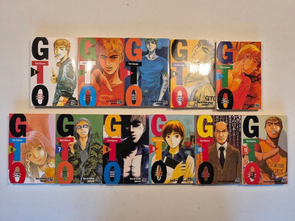 Mangas GTO Tome 1 à 11, Livres, Plusieurs comics, Enlèvement, Utilisé, Japon (Manga)
