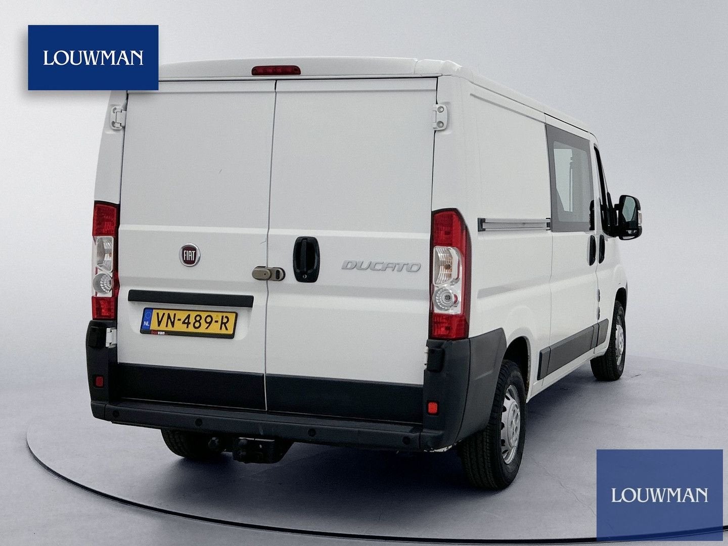 Fiat Ducato 30 2.3 MultiJet L2H1 DC Trekhaak Dubbele cabine, Parkeerassistent, Wit, Bedrijf, 0 g/km