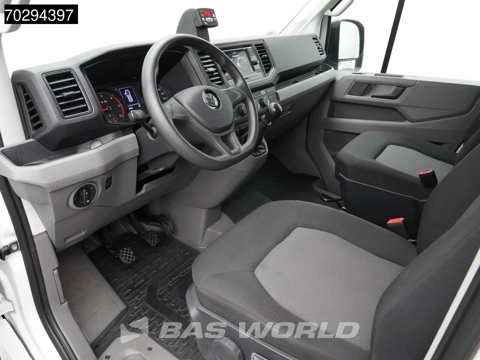 Volkswagen Crafter 177pk Koelwagen Carrier Viento 350 L4H3 A, Start-stop-systeem, Stof, Gebruikt, Euro 6