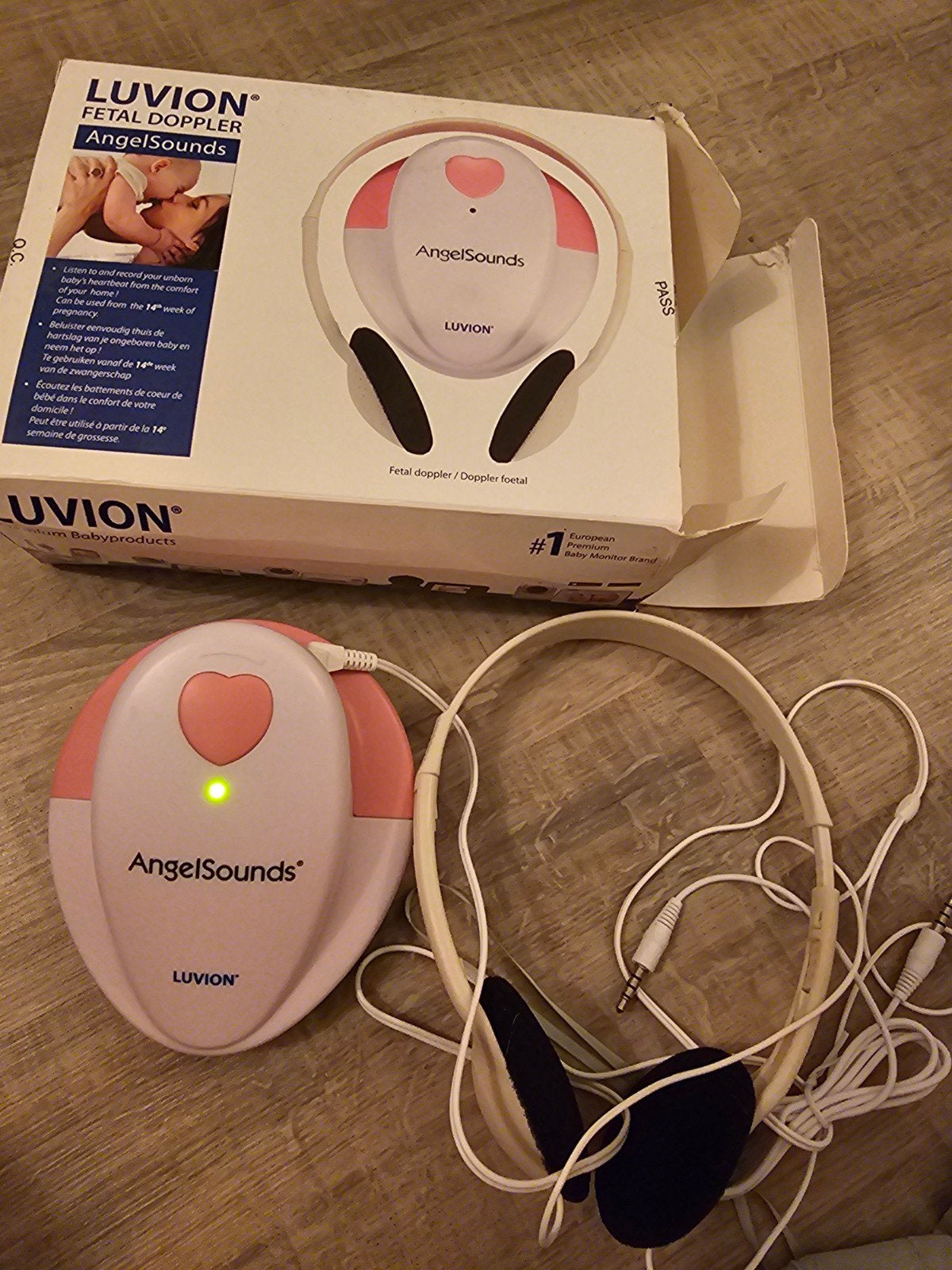 angelsounds luvion fetal doppler, Ophalen of Verzenden, Zo goed als nieuw