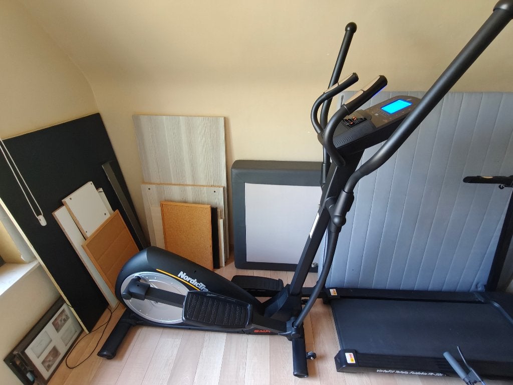 Kwalitatieve NordicTrack E400 Crosstrainer, Sports & Fitness, Enlèvement, Utilisé, Métal, Vélo elliptique