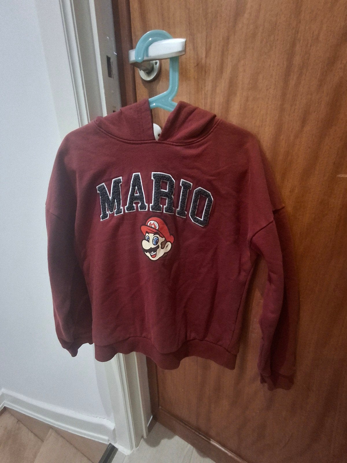sweat a capuche  mario 10 ans, Ophalen, Gebruikt, C&A, Trui of Vest