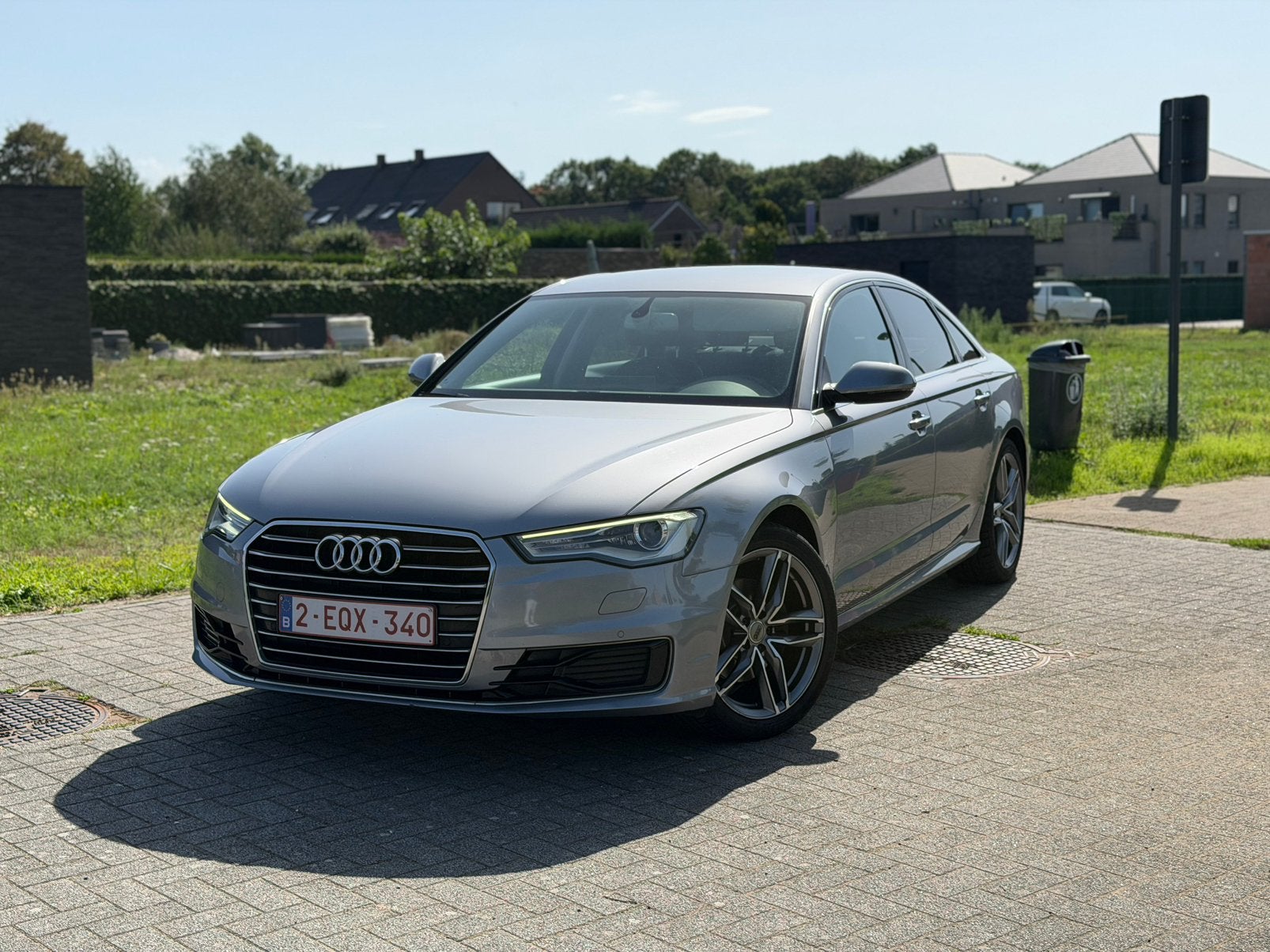 Audi A6 facelift zeer goede staat, Autos, Argent ou Gris, Achat, Noir, 5 portes