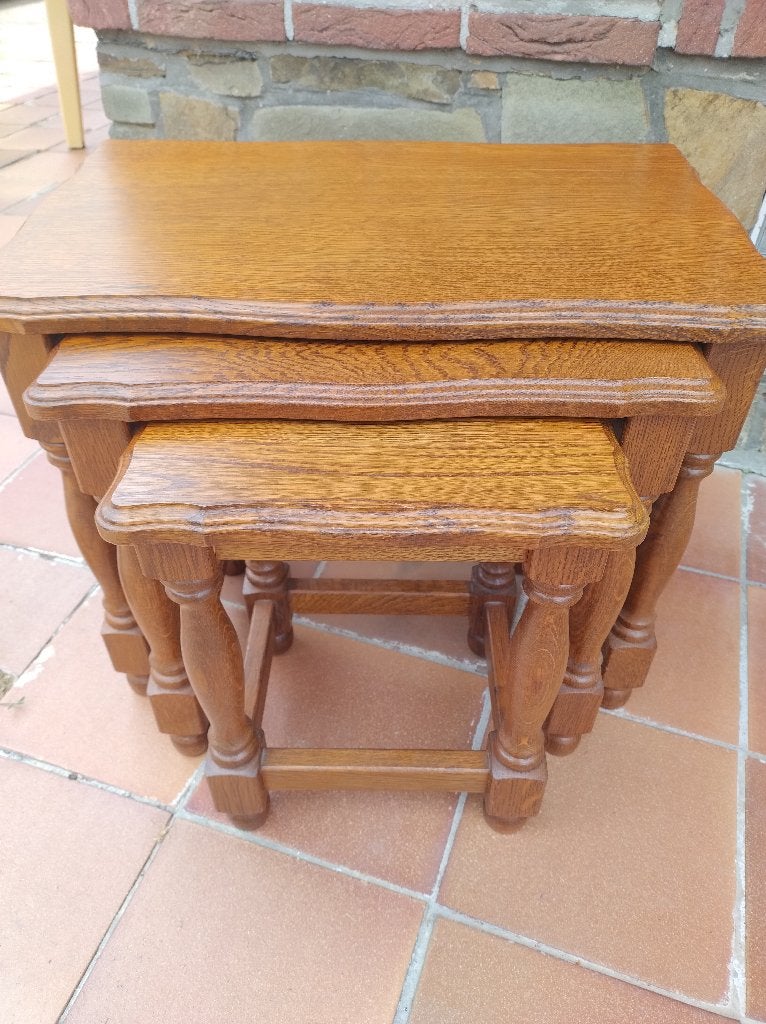 bijzet tafeltjes, Ophalen, Hout, Gebruikt, Klassiek