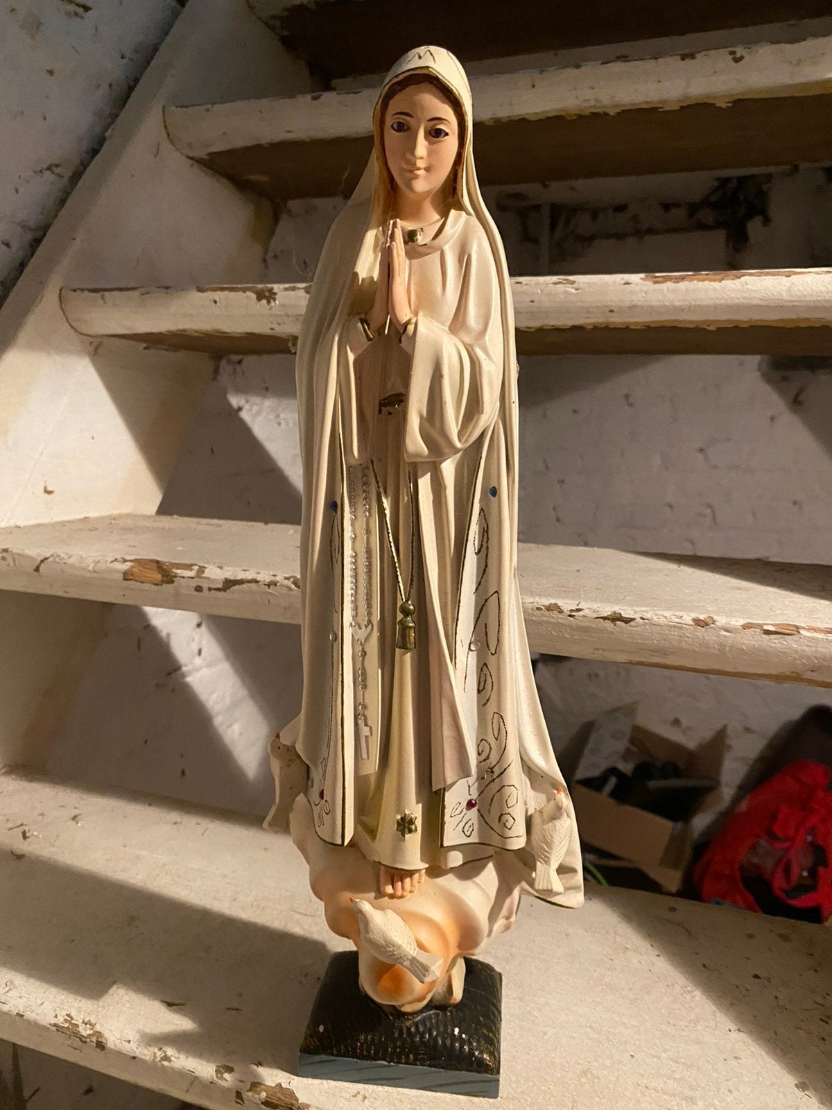 Sainte vierge, Enlèvement ou Envoi