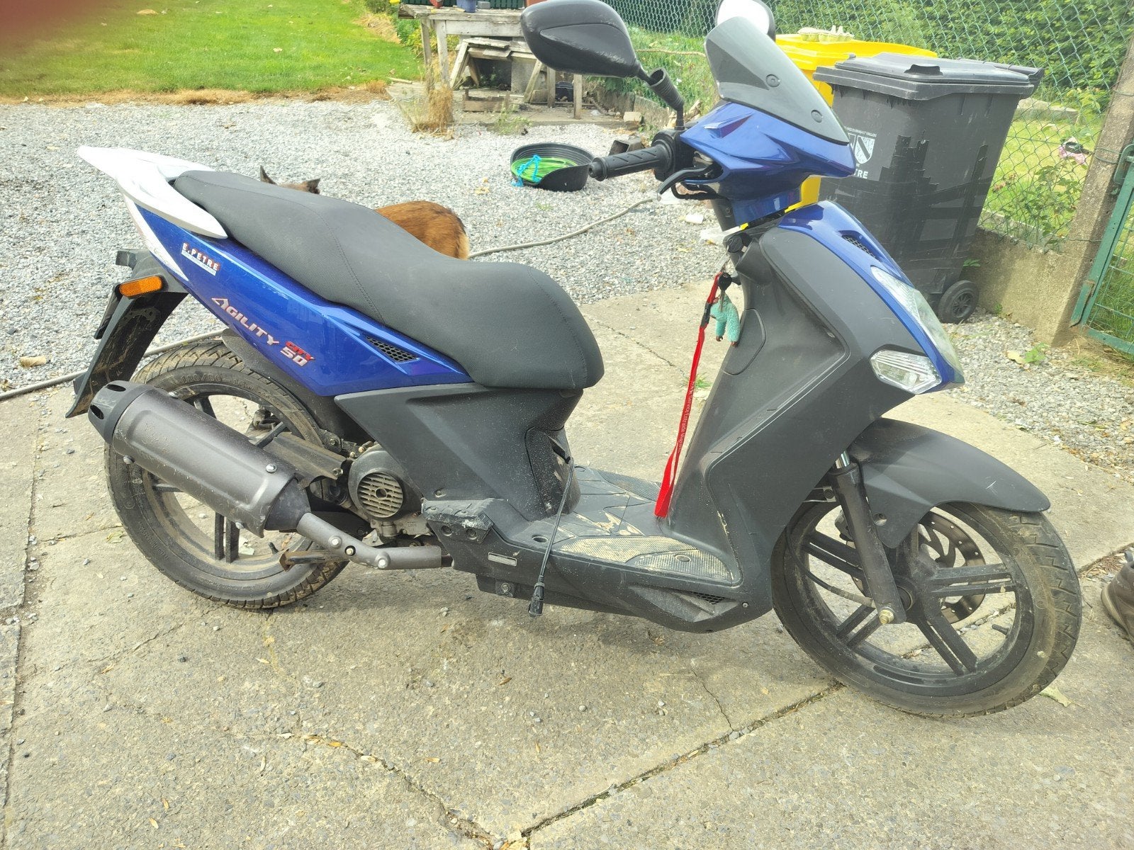 scooter Kymco, Vélos & Vélomoteurs, Scooters | Kymco, Classe B (45 km/h), Enlèvement, Utilisé, Agility